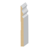 342MUL-8, MDF, Medium Density Fiberboard, Ultralight, baseboard, base trim,