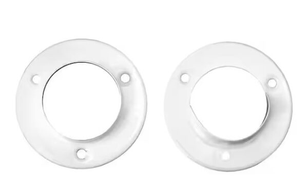 Closet Rod Sockets (White)