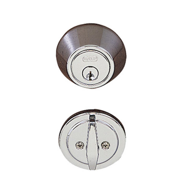 Rounded Single Cylinder Deadbolt - Image 4