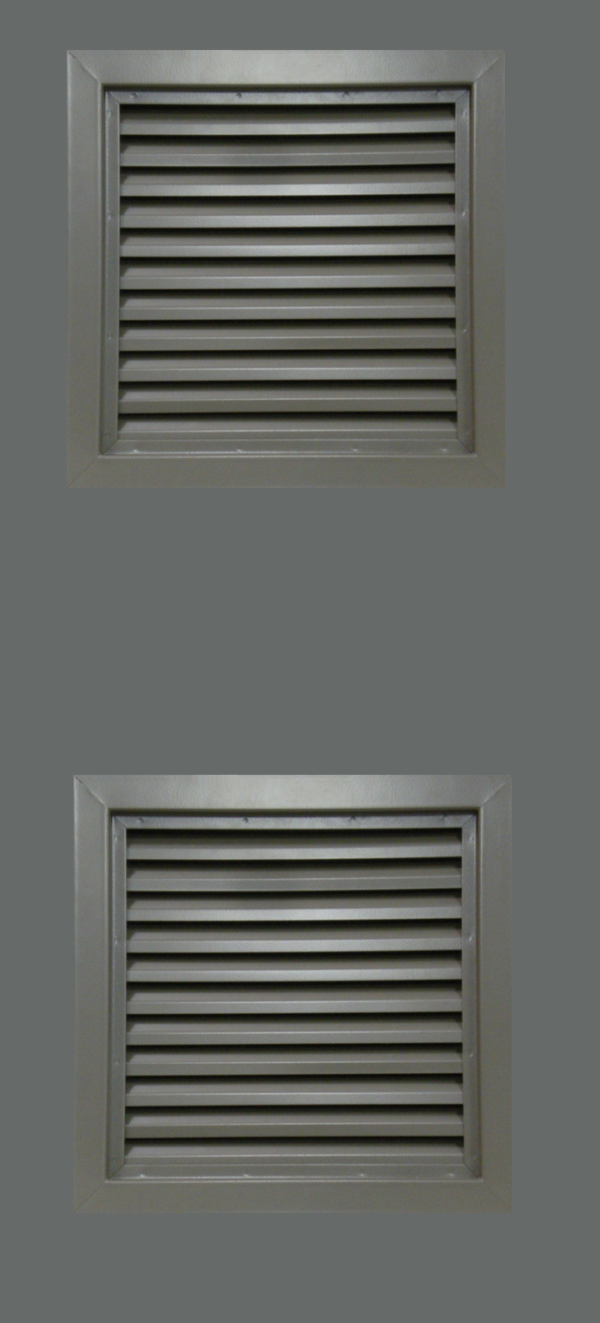 Mechanical Fiberglass Door w/Vent (Smooth)