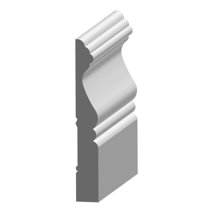 318MUL-4F, valuflex, flexible baseboard, flexible base trim