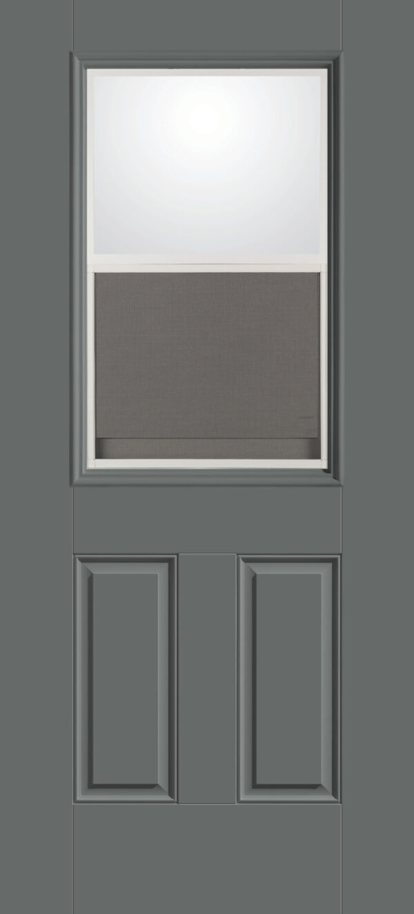 Half Lite Fiberglass w/Vent or Miniblind (Smooth)