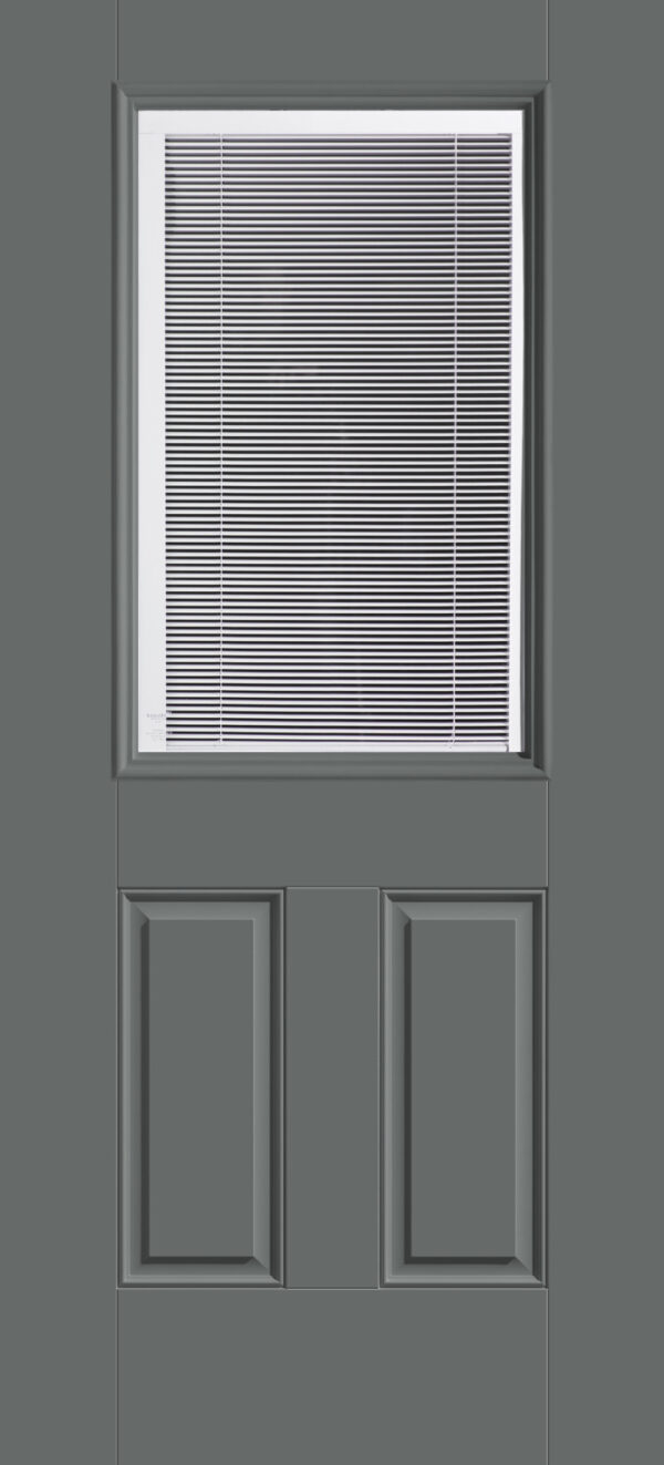 Half Lite Fiberglass w/Vent or Miniblind (Smooth) - Image 4